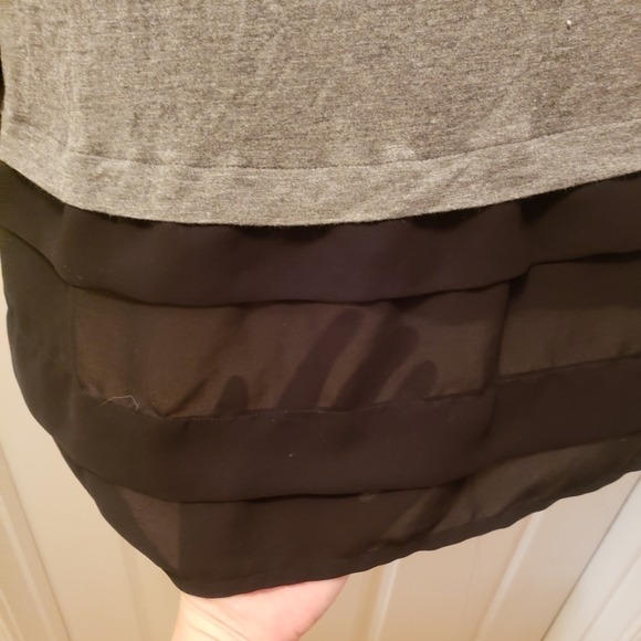 ♥️Apt9 Grey& black Tunic 1X♥️ - Picture 3 of 4